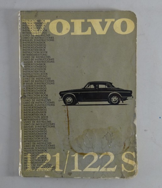 Betriebsanleitung / Handbuch Volvo Amazon 121 / 122 Stand 10/1964