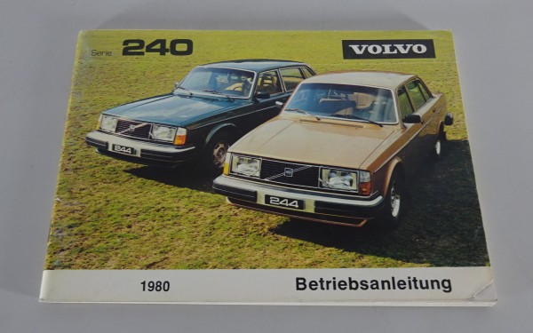 Betriebsanleitung / Handbuch Volvo 242 / 244 / 245 Modelljahr 1980 Stand 08/1979