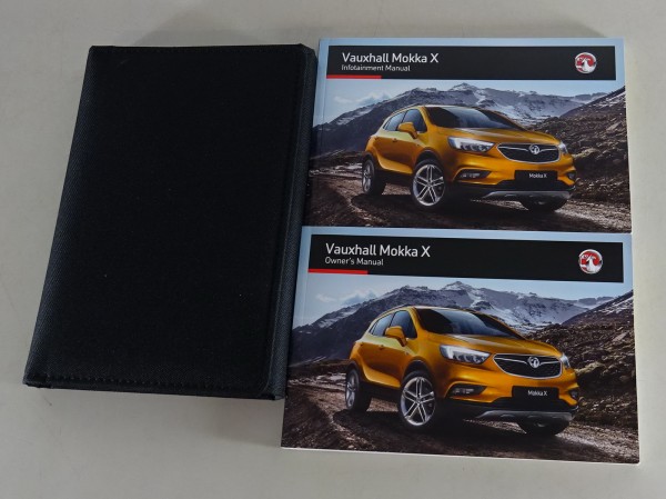 Owner's Manual + Wallet Opel / Vauxhall Mokka X printed 08/2016