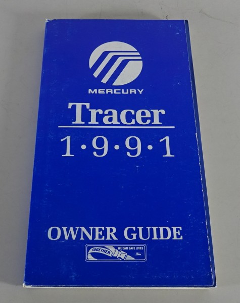 Owner´s Manual / Handbook Mercury Tracer Stand 1991