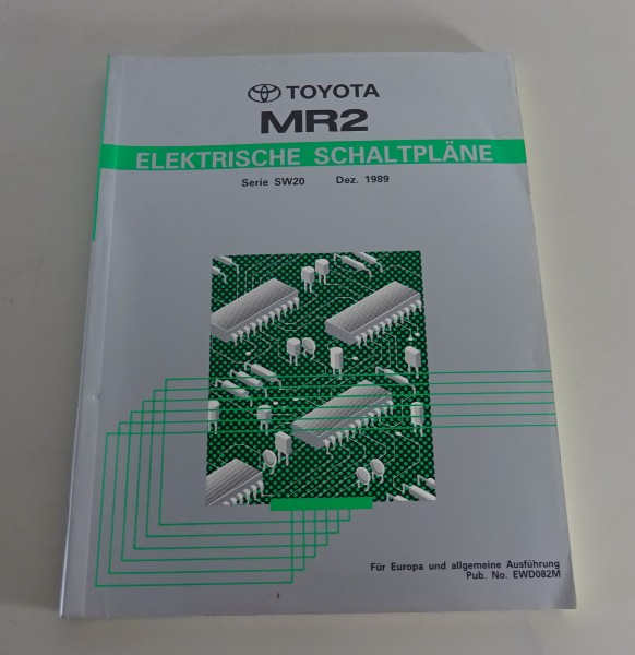 Werkstatthandbuch Elektrik Schaltpläne Toyota MR2 SW 20 von 12/1989