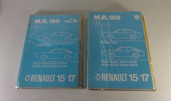Werkstatthandbuch Renault R15 / R17 Mechanik + Karosserie Stand 12/1976