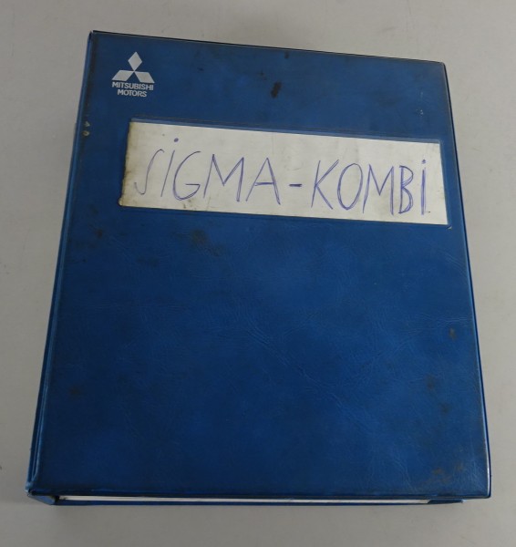 Werkstatthandbuch Ergänzung Mitsubishi Sigma Limousine & Kombi Stand 03/1994