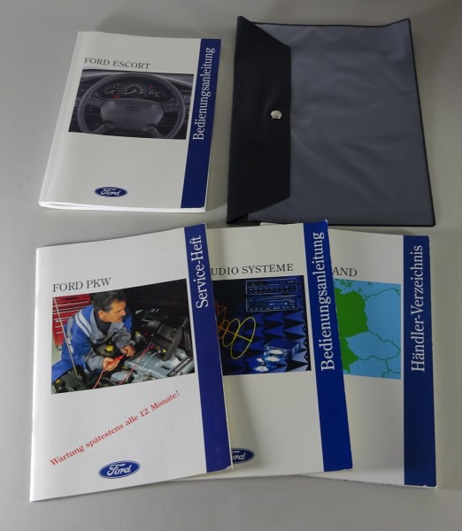 Bordmappe + Betriebsanleitung / Handbuch Ford Escort ´93 Stand 11/1994