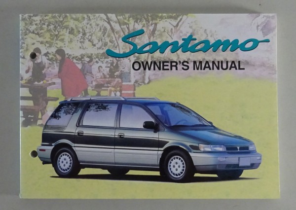 Owner's Manual / Handbook Hyundai Santamo von 1997 engl.