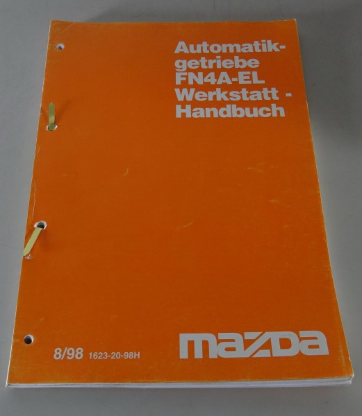 Werkstatthandbuch Mazda Getriebe Automatik-Getriebe FN4A-EL, Stand 08/1998