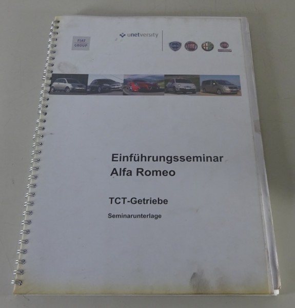 Schulungsunterlage / Einführung Alfa Romeo Mito TCT Getriebe Stand 08/2010