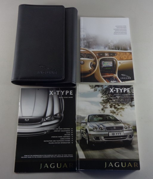 Owner's manual + wallet Jaguar X-Type von 2007