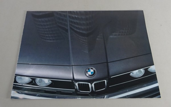 Prospekt / Poster BMW E21 / E30 / E28 / E24 / E23 Stand 01/1983