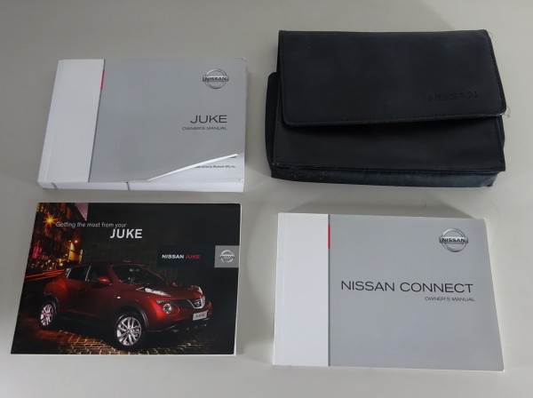 Owner's Manual / Handbook & Wallet Nissan Juke F15 printed 12/2012