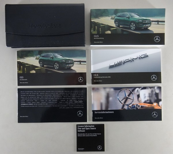 Bordmappe + Betriebsanleitung Mercedes Benz GLS Typ X167 + Maybach Stand 2020