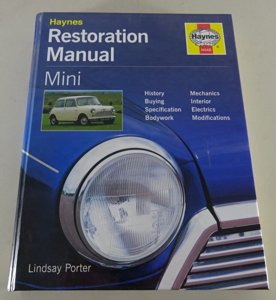 Haynes Restoration Manual Mini ADO15 / ADO20 / ADO50 year 1959 - 2000