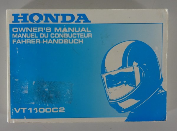 Betriebsanleitung / Handbuch Honda VT 1100 C2 Stand 1994