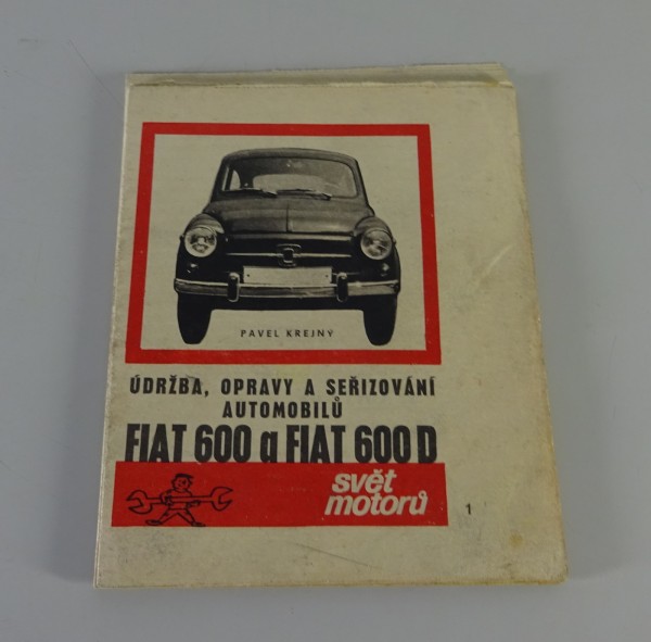 Handbuch Fiat 600 + 600 D | Tschechisch