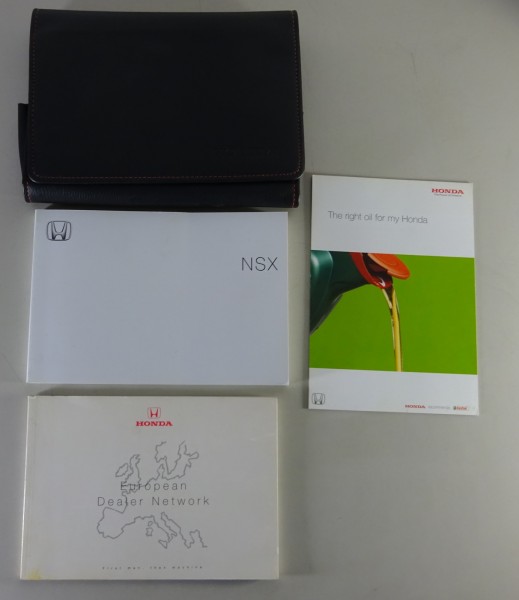 Bordmappe + Betriebsanleitung | Honda NSX Typ NA2 3,0 + 3,2 l Facelift | 10/2003