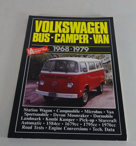 Bildband Portfolio VW T2 / T2a / T2b Bus + Transporter v.1968-1979 Englisch