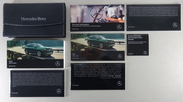 Palubný priecinok + návod na obsluhu Mercedes Benz GLS 450- 600 od roku 04/2020