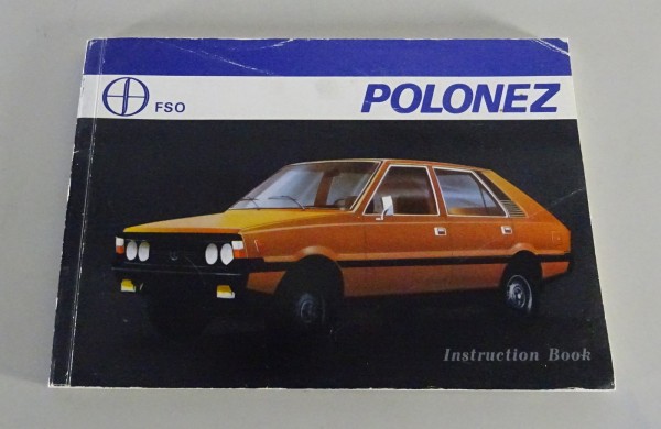 Owner´s Manual / Handbook FSO Polonez from 1980