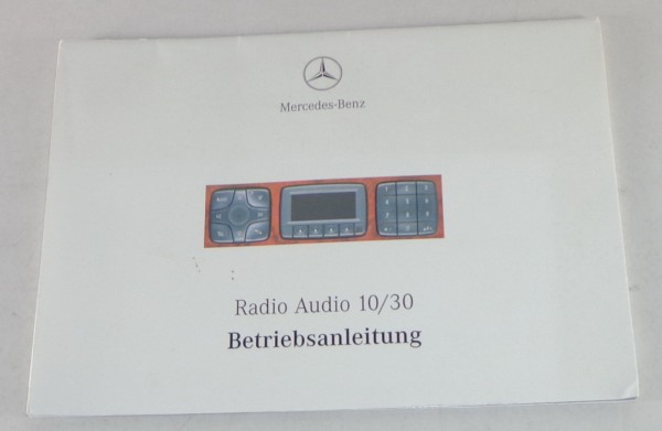 Betriebsanleitung Mercedes Benz Autoradio 10/30