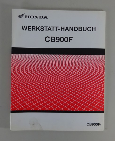 Werkstatthandbuch Ergänzung / Nachtrag Honda CB 900F Stand 2003