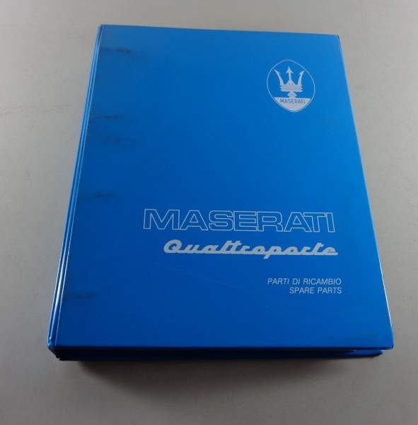 Teilekatalog / Spare Parts List Maserati Quattroporte IV ab 1994