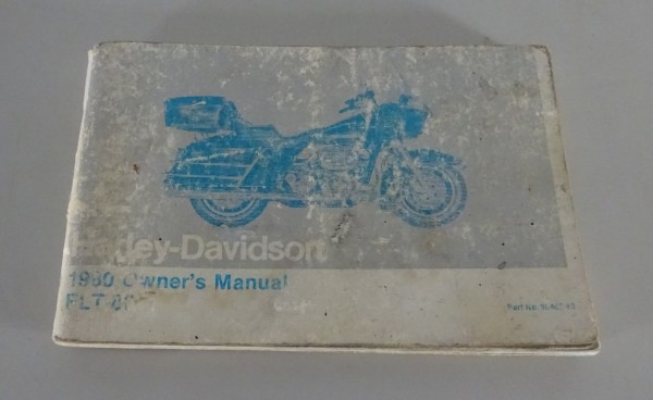 Owner´s Manual / Handbook Harley Davidson FLT 80 1340 ccm from 1980