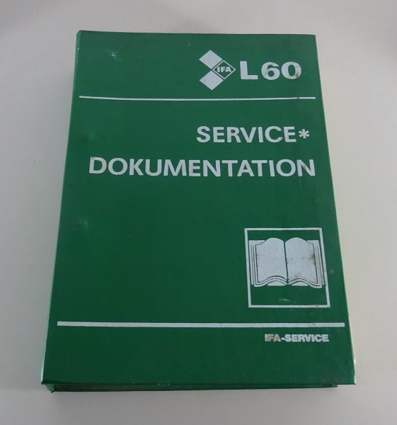 Werkstatthandbuch / Reparaturhandbuch LKW IFA L 60 Stand 1986