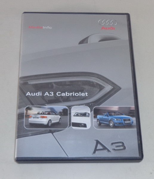Presseinformationen / Pressefotos Audi A3 Cabriolet auf DVD Stand 01/2008