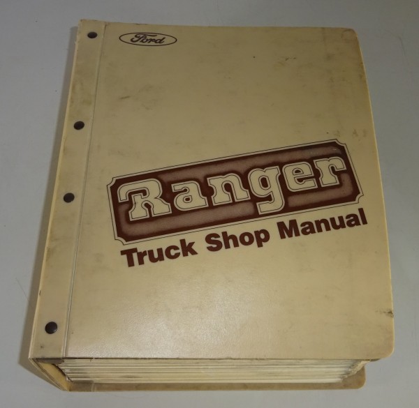 Workshop Manual / Service Manual Ford Ranger Model year 1982