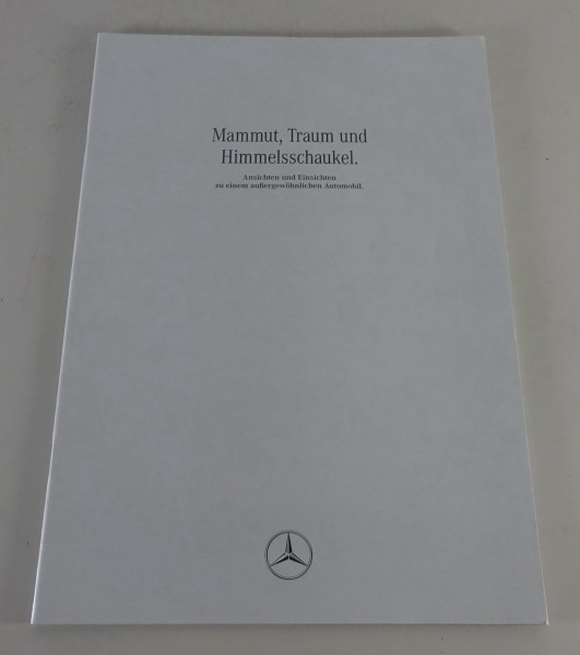 Prospekt / Broschüre Mercedes-Benz S-Klasse W140 Stand 01/1993