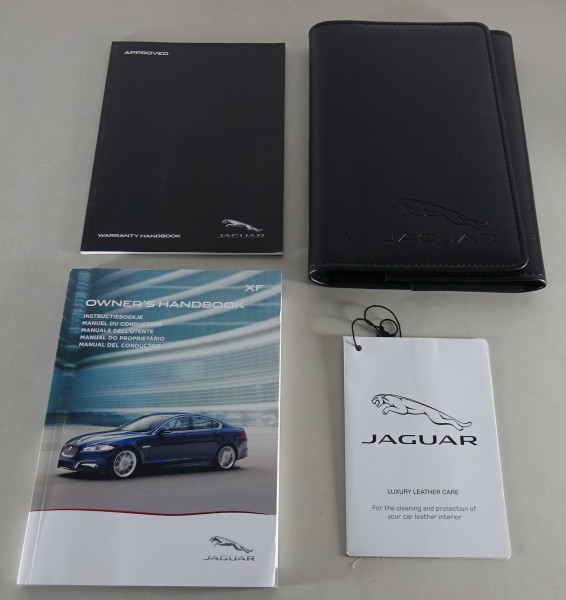 Owner's Manual + Wallet Jaguar XF X250 model year 2013