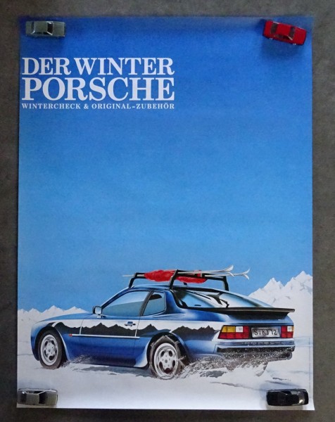 Poster / Plakat / Werbeplakat Porsche 944 S2 Druck-Nr.: WWM 352 510