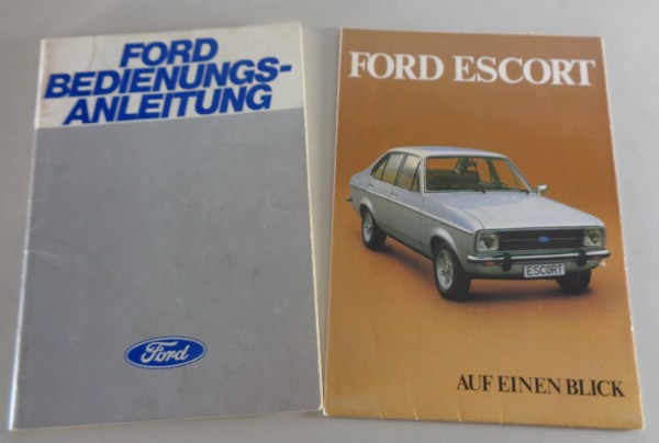 Betriebsanleitung / Handbuch Ford Escort Mk II Stand 02/1978