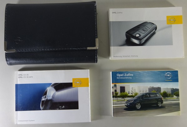 Bordmappe + Betriebsanleitung / Bedienungsanleitung Opel Zafira B Stand 01/2010