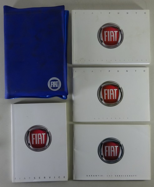 Bordmappe + Betriebsanleitung Fiat Punto Typ 199 Benziner + Diesel Stand 07/2007