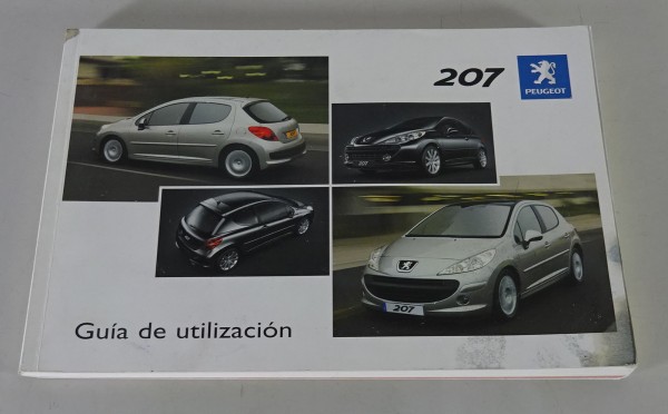 Guia de utilización / Manual de instruções Peugeot 207 del ano 06/2006