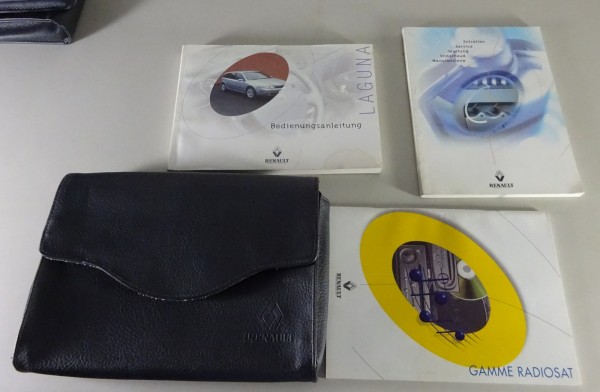 Bordmappe + Betriebsanleitung / Handbuch Renault Laguna Stand 10/2000