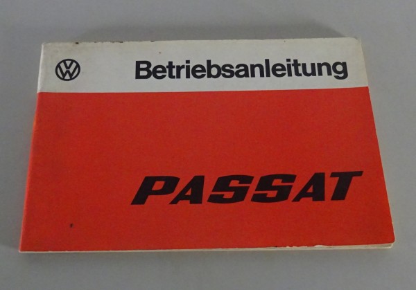 Betriebsanleitung / Handbuch VW Passat B1 Typ 32 A Stand 01/1978