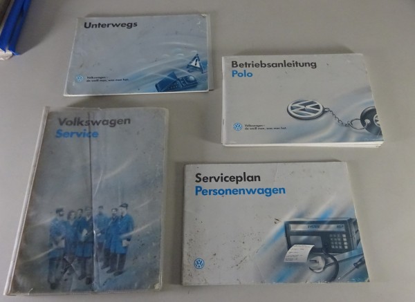 Bordmappe + Betriebsanleitung / Handbuch VW Polo III Typ 6N Stand 10/1994