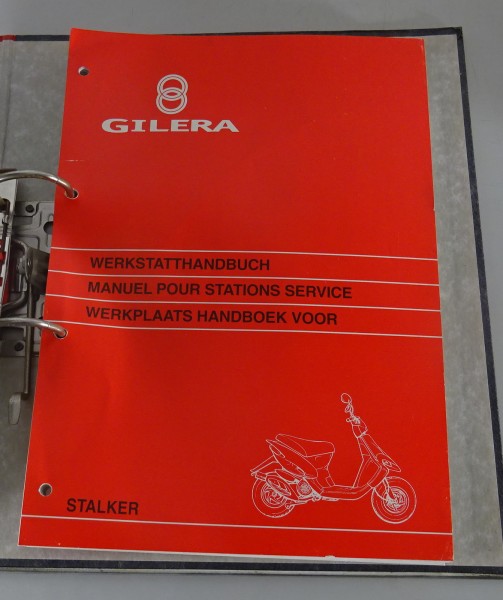 Werkstatthandbuch / Reparaturanleitung Gilera Stalker Stand 02/1997