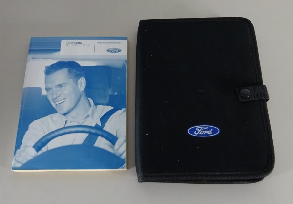 Owner's Manual / handbook + wallet Ford Fiesta from 08/2009