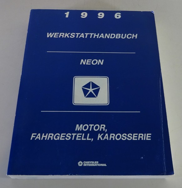 Werkstatthandbuch / Reparaturanleitung Chrysler Neon Stand 1996