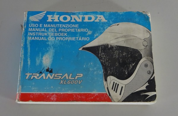 Uso E Manutenzione / Manual del Propietario / Instruktieboek Honda XL 600 V ´97