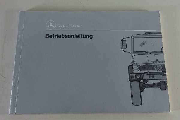Betriebsanleitung / Handbuch Mercedes Benz Unimog 417 U 800 - U 1150 von 03/1990