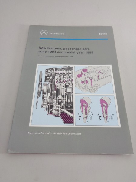 Workshop Manual Innovation Mercedes W202 / W124 / W140 / R129 from 06/1994