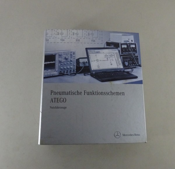 Werkstatthandbuch Pneumatische Funktionsschemen Mercedes Atego von 09/10