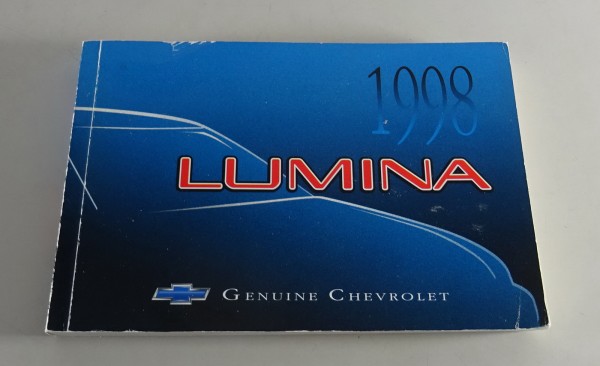Owner´s Manual / Handbook Chevrolet Lumina Stand 1998
