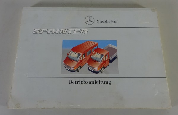Betriebsanleitung / Handbuch Mercedes Benz Sprinter W901 208 D - 414 Stand 1998