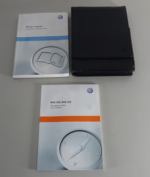 Owner's Manual / Handbook + Wallet VW Passat Estate B6 Typ 35 from 2010