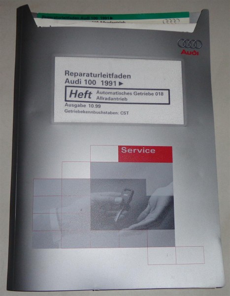 Werkstatthandbuch Audi A6 C4 Automatik Getriebe 018 Quattro ( CST ) ab 1991